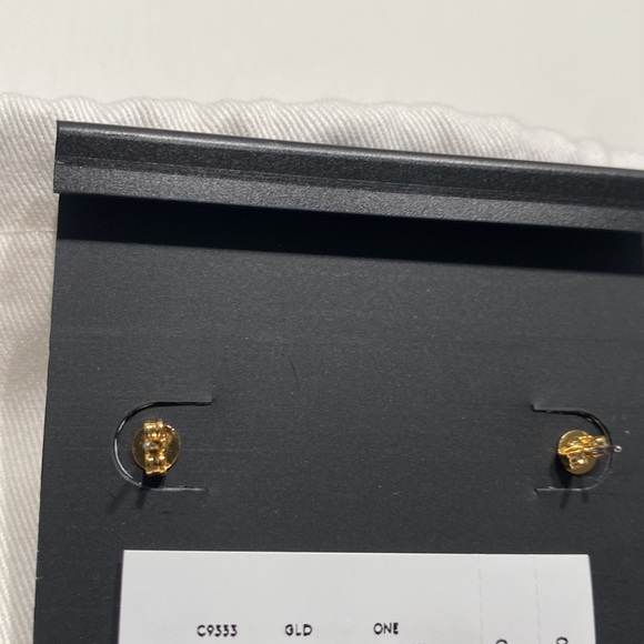 Coach Rexy Stud Dinosaur Mascot Earrings Gold Post Nwt Dust Bag - Picture 7 of 8